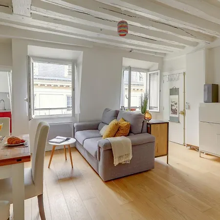 Bnbnook - Charming 1br Near Louvre & Palais Royal Appartement *